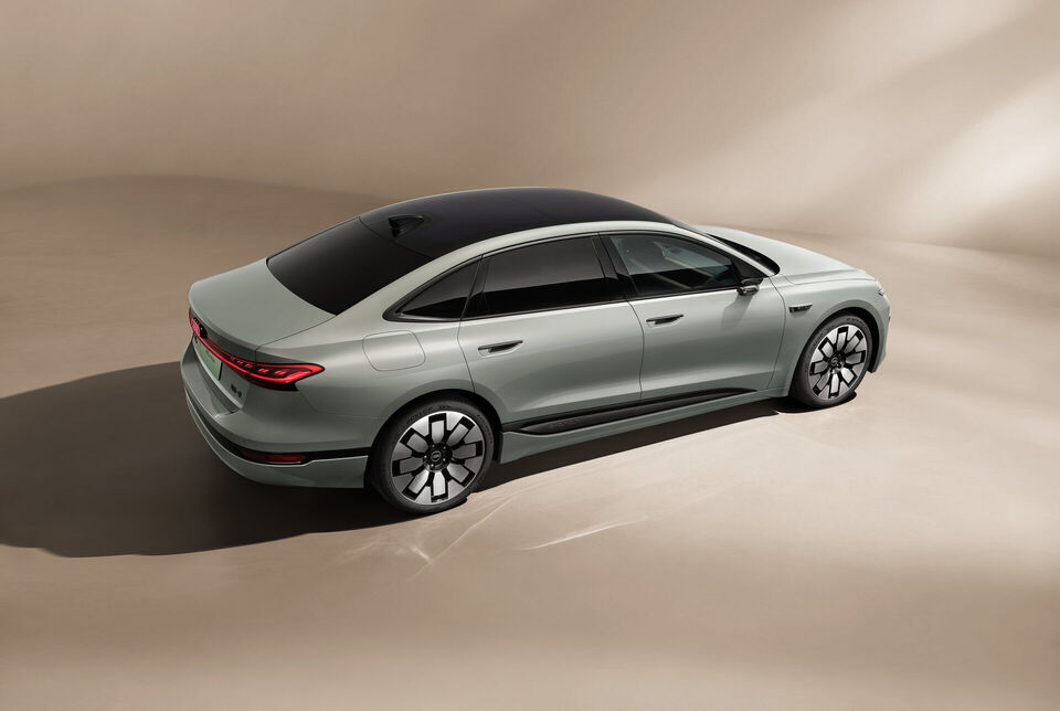 Auto Shanghai 2025: Audi A6L e-tron EV Debuts with 107 kWh Battery and Extended Wheelbase