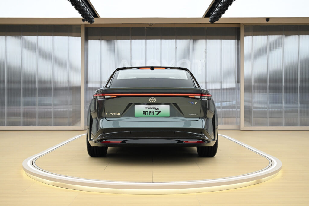 Toyota bZ7 Electric Sedan Debuts at Auto Shanghai 2025: Advanced Design & Technology