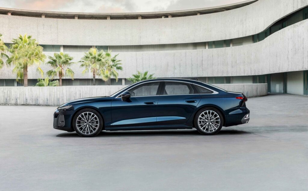 New Audi A6 Sedan Debuts with Sleek Design and Hybrid Efficiency