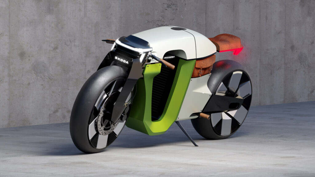 Škoda Slavia B Electric Bike Concept Breaks Cover