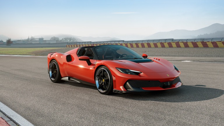 Ferrari 296 Speciale A Revealed as Limited-Series Open-Top Hybrid Supercar