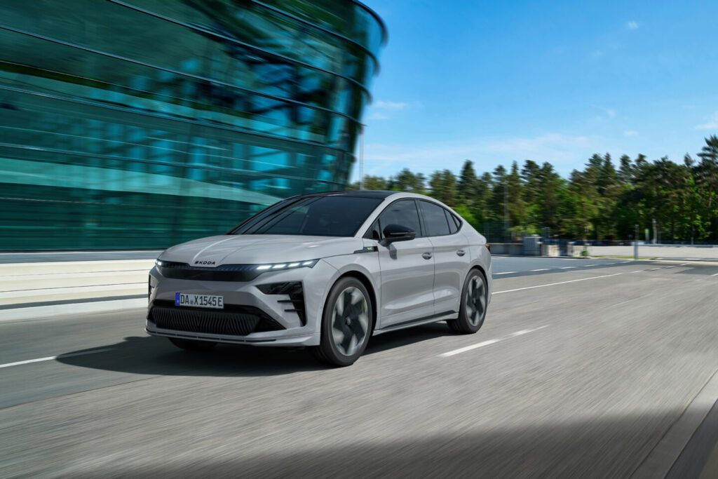 Skoda Enyaq RS and Enyaq Coupe RS Unveiled Globally with Larger Battery, More Power, and Improved Range