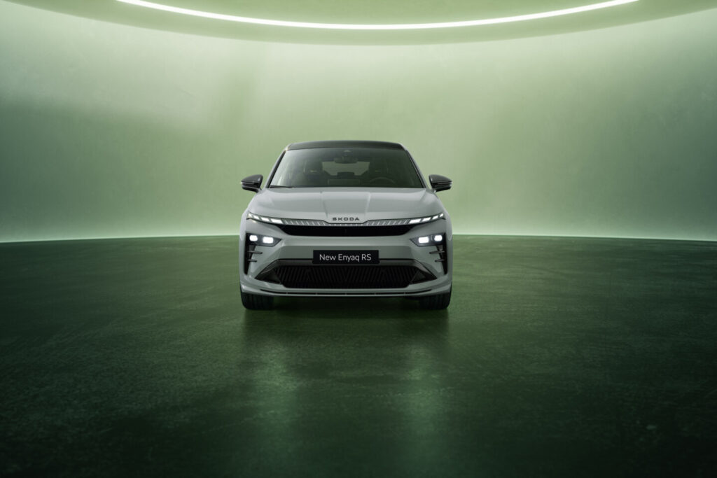 Skoda Enyaq RS and Enyaq Coupe RS Unveiled Globally with Larger Battery, More Power, and Improved Range