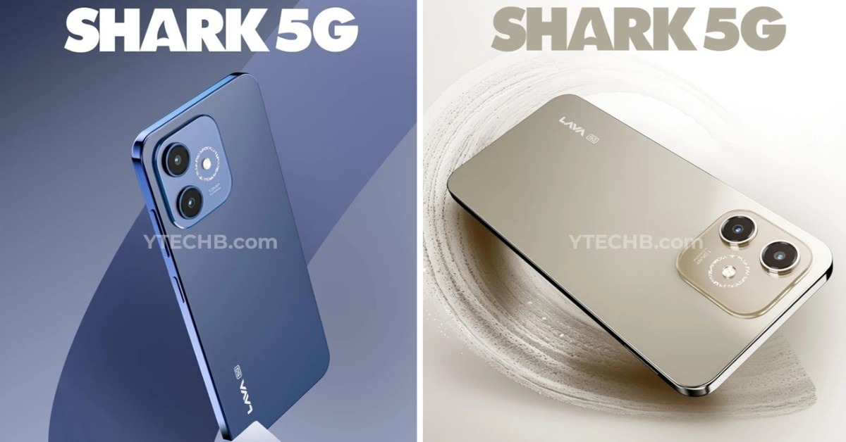 Lava Shark 5G Design, Colour Variants and Key Details Leak Ahead of Launch