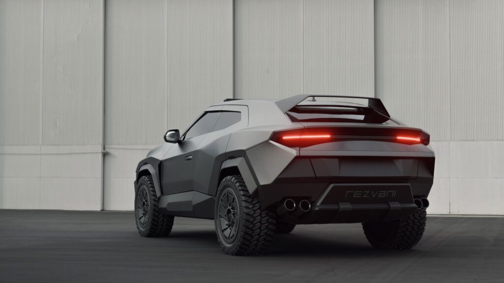 Rezvani Turns Lamborghini Urus into Dark Knight Beast with Military Upgrades