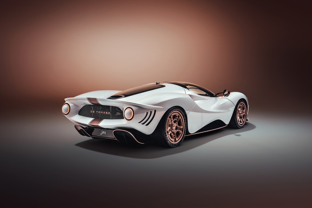 De Tomaso P72 Production Version Revealed — Retro-Inspired Supercar with 700 HP V8 Coming in 2025