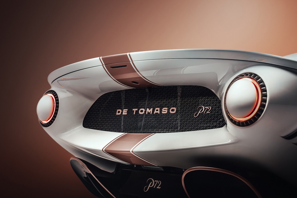 De Tomaso P72 Revealed — Retro-Inspired Supercar with 700 HP V8 Coming in 2025