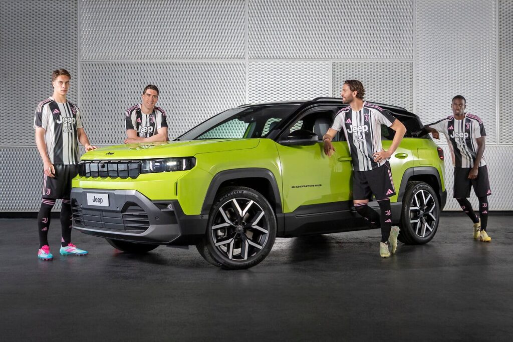 All-New Jeep Compass Breaks Cover; Brand Reunites with Juventus FC