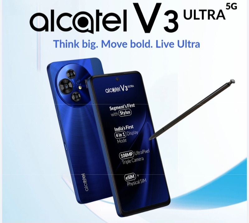 Alcatel V3 5G Series to Launch in India on May 27: Pro, Classic, and Ultra Models Teased