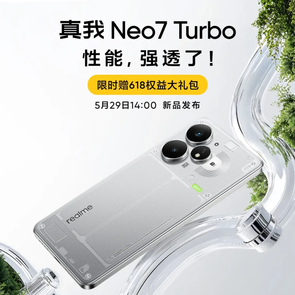 Realme Neo 7 Turbo Launch Date Confirmed, Will Feature Dimensity 9400e Chip