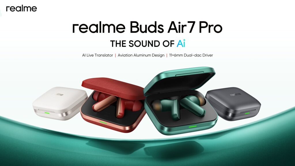 realme Buds Air 7 Pro Launched in India with 53dB ANC, 48-Hour Battery Life, and AI Translation Features