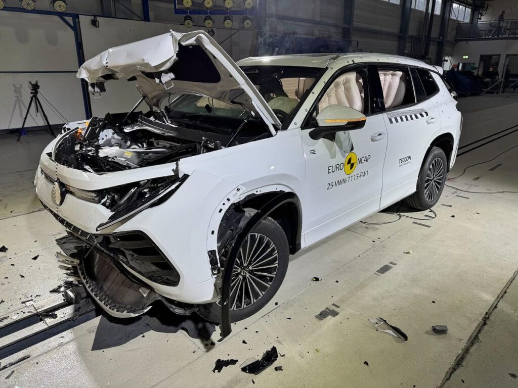 Volkswagen Tayron Secures 5-Star Rating in Euro NCAP Safety Tests