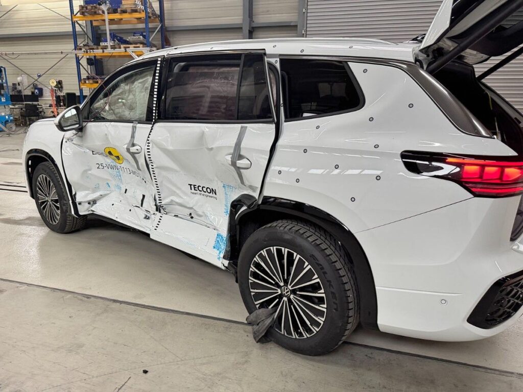 Volkswagen Tayron Secures 5-Star Rating in Euro NCAP Safety Tests