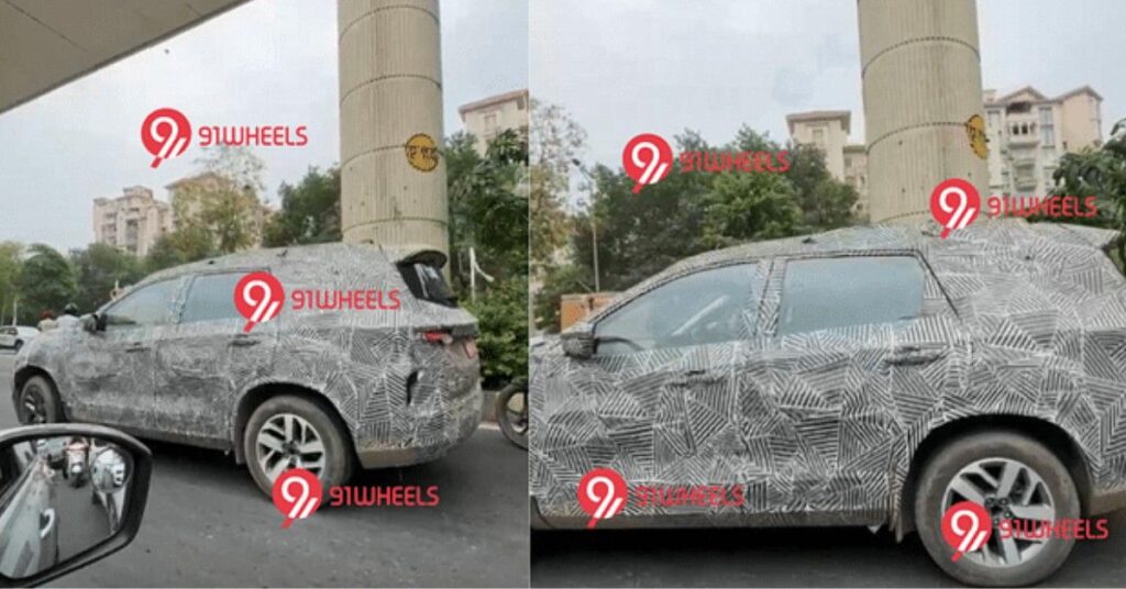 Tata Safari Test Mule Spotted – Is a New Diesel or Petrol Engine Under Testing?