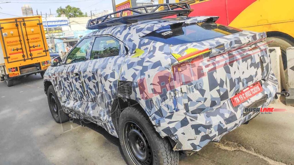 Mahindra BE Rall-E Spied Testing Again!