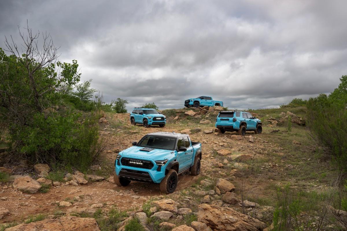Toyota Unveils Striking New Wave Maker Blue Color for 2026 TRD Pro Lineup
