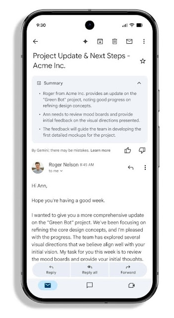 Google Gemini Now Automatically Summarizes Gmail Emails
