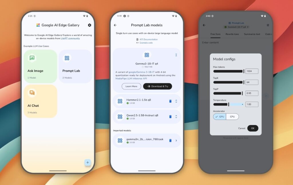 Google AI Edge Gallery App Runs AI Models Offline on Android Smartphones