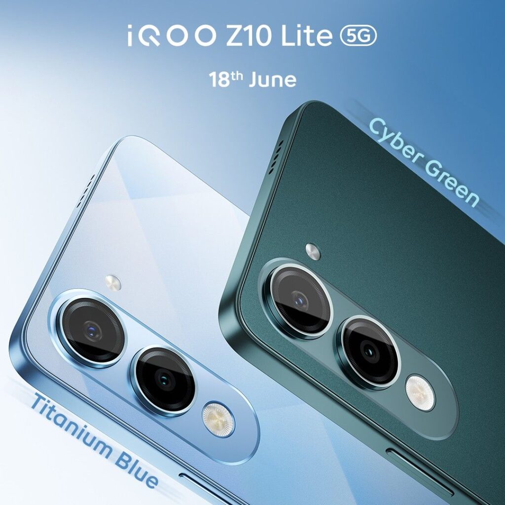 iQoo Z10 Lite 5G Launching on June 18 in India: Key Specs Revealed