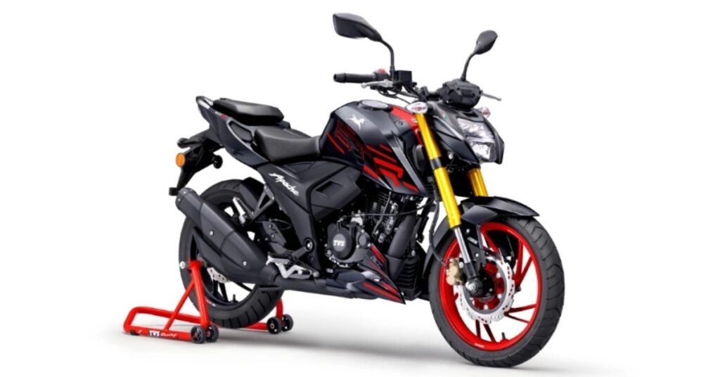 2025 TVS Apache RTR 200 4V Launched in India at Rs 1.54 Lakh