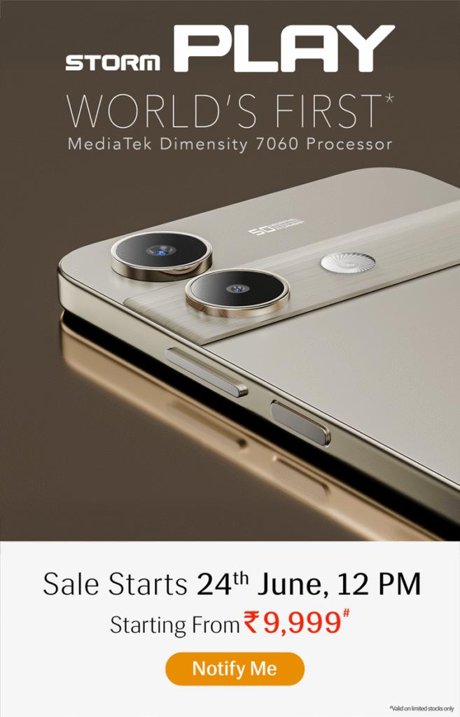 Lava Storm Lite 5G and Storm Play 5G Launched in India Starting at ₹7,999