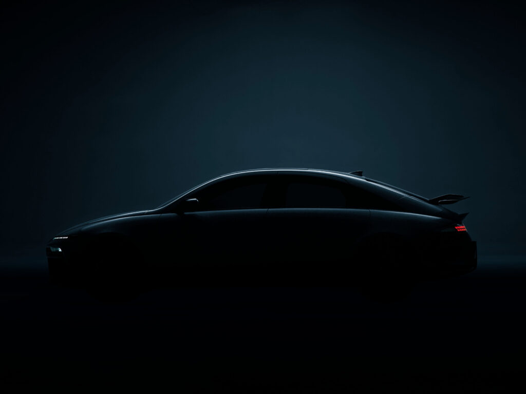 Hyundai Ioniq 6 N Teased Ahead of July 2025 Debut 