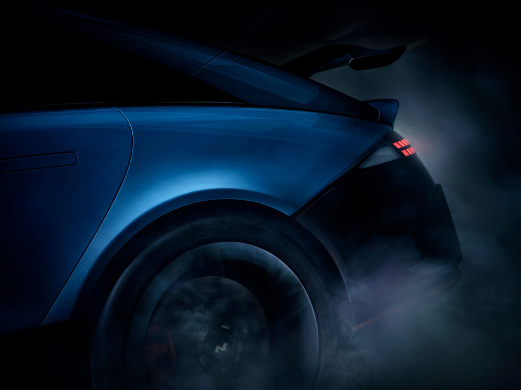 Hyundai Ioniq 6 N Teased Ahead of July 2025 Debut 