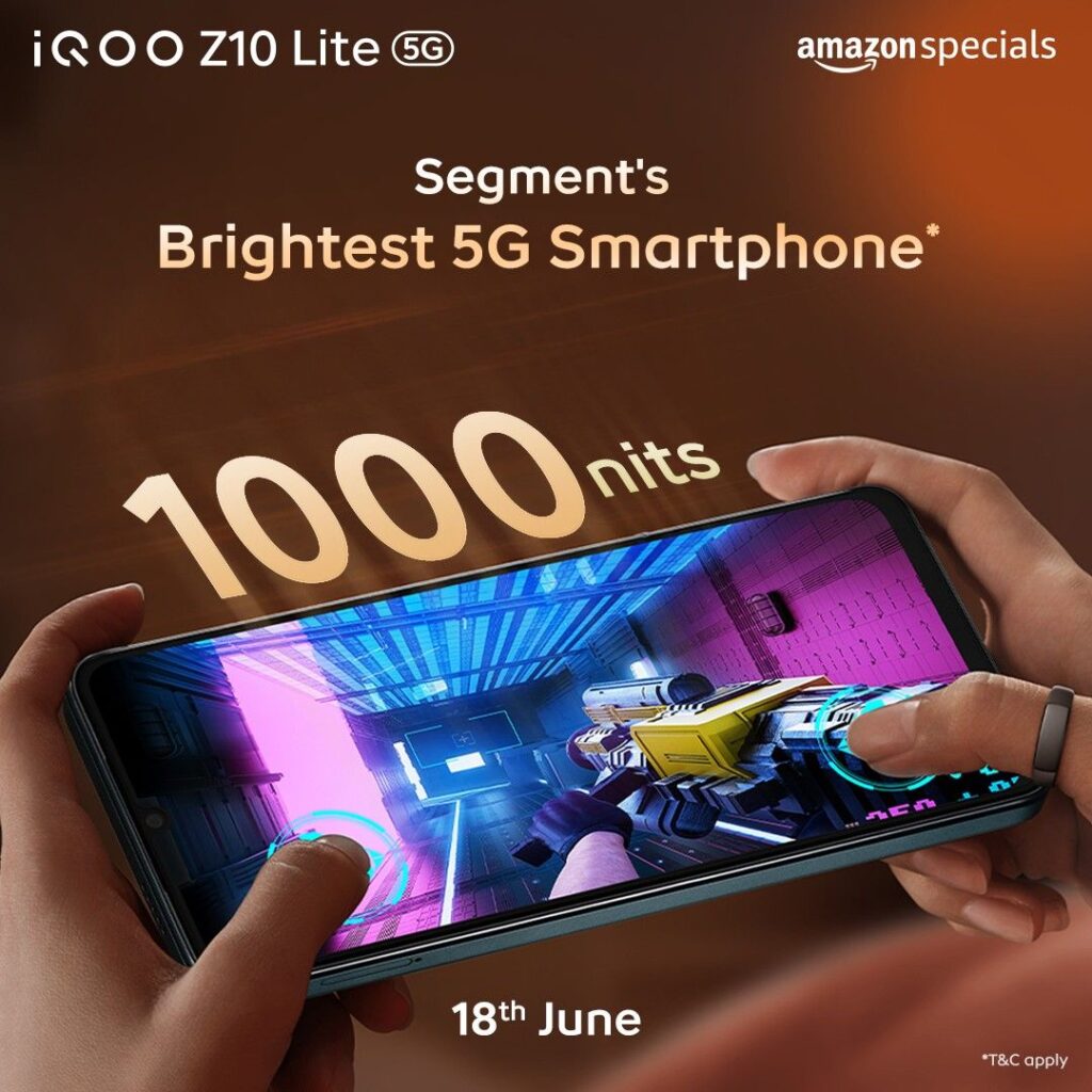 iQoo Z10 Lite 5G Launching on June 18 in India: Key Specs Revealed