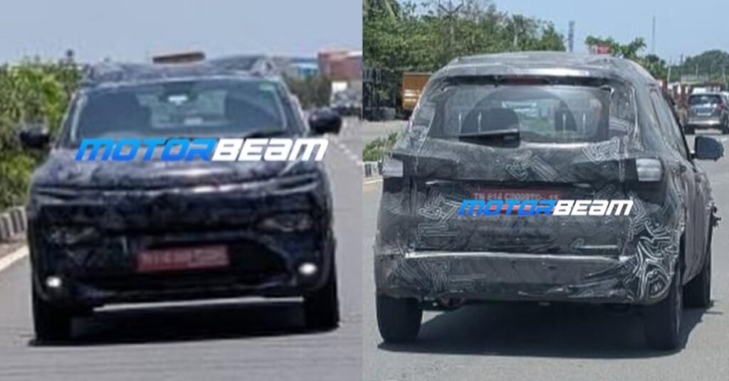 2026 Renault Triber and Kiger Facelifts Spotted Testing, Launch Likely Soon