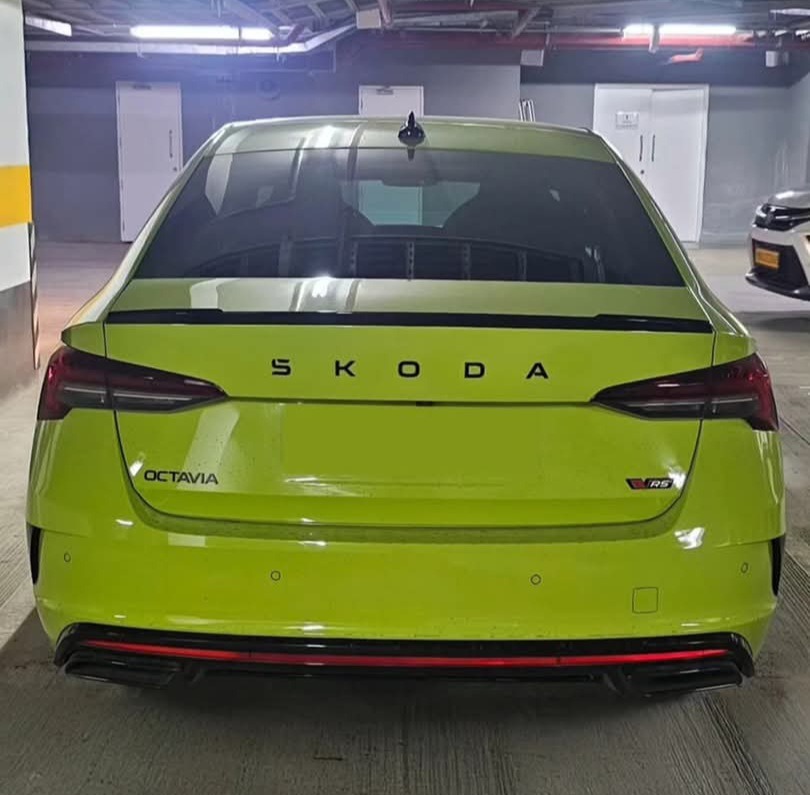 2025 Skoda Octavia RS Spotted in India Ahead of Launch!