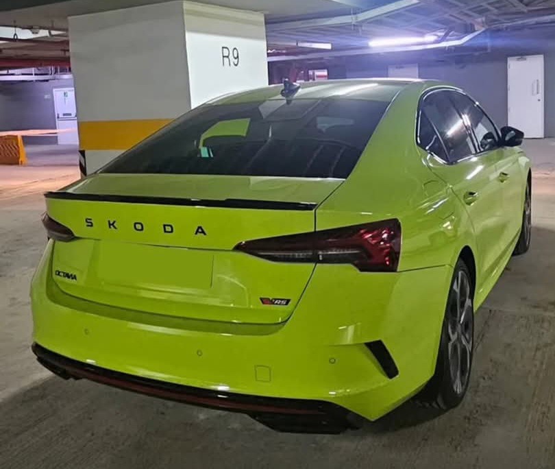 2025 Skoda Octavia RS Spotted in India Ahead of Launch!