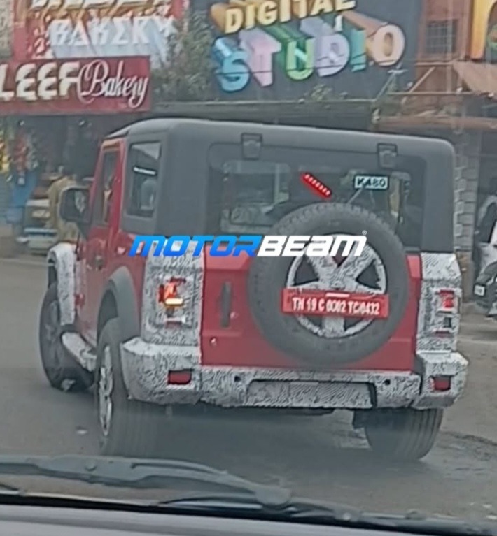 Mahindra Thar 3-door Facelift Spotted for the First Time— What to Expect
