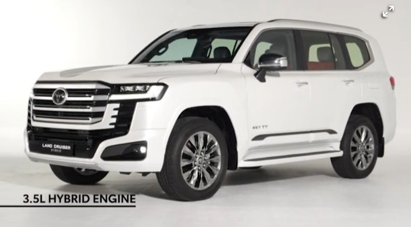 Toyota Land Cruiser 300 Gets Hybrid Powertrain Option