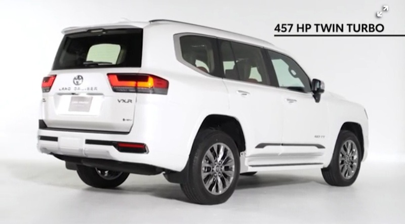 Toyota Land Cruiser 300 Gets Hybrid Powertrain Option