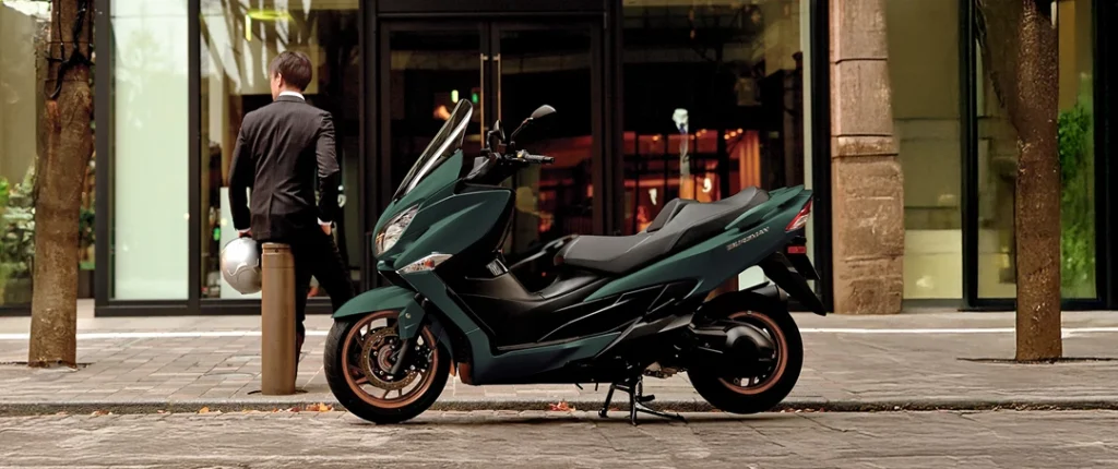 2025 Suzuki Burgman 400 Unveiled in Europe With Three New Colour Options