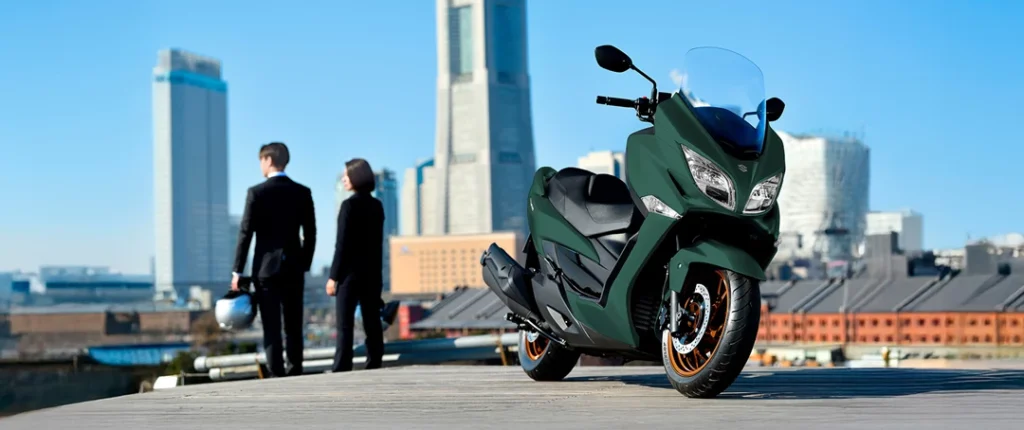 2025 Suzuki Burgman 400 Unveiled in Europe With Three New Colour Options