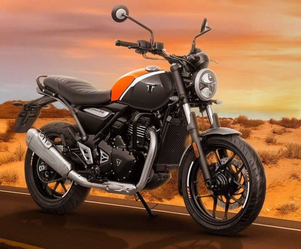 Triumph Speed T4 Gets New Baja Orange Colour in India at Rs 2.05 Lakh
