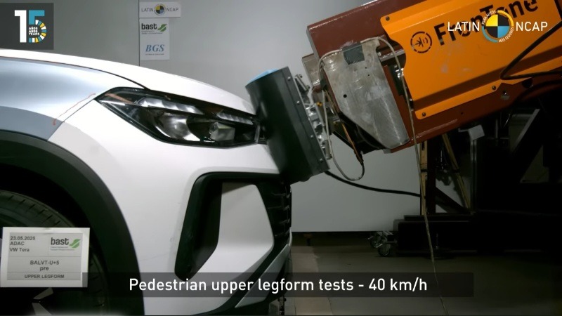 Volkswagen Tera Scores 5-Star Rating in Latin NCAP Crash Tests