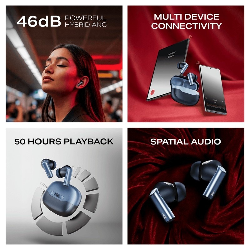 boAt Airdopes Prime 701 ANC Launched in India with 46dB Noise Cancellation, 50-Hour Battery Life at ₹1,999