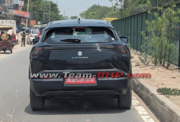 Maruti Suzuki e Vitara Spotted Undisguised ahead of Launch