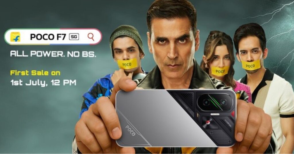 Poco F7 5G With Snapdragon 8s Gen 4 SoC, 7550mAh Battery Launched in India: Price, Specifications