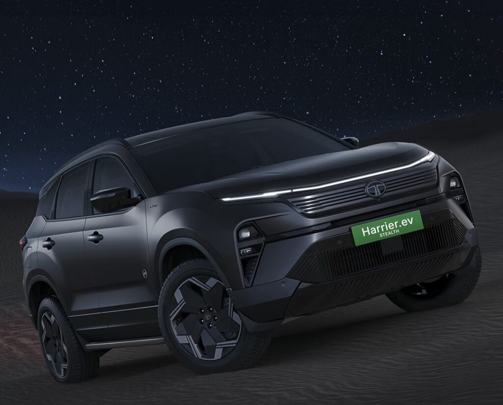 Tata Harrier EV Stealth Edition Launched: Prices Start At Rs 28.24 Lakh