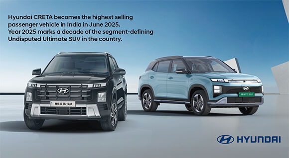 Hyundai Creta becomes best-selling model in June 2025
