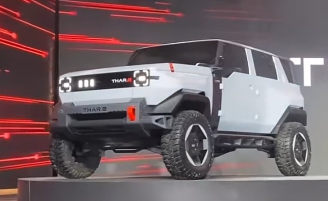Mahindra Teases Vision.T Concept Ahead of August 15 Debut — Could 'T' Stand for Thar?