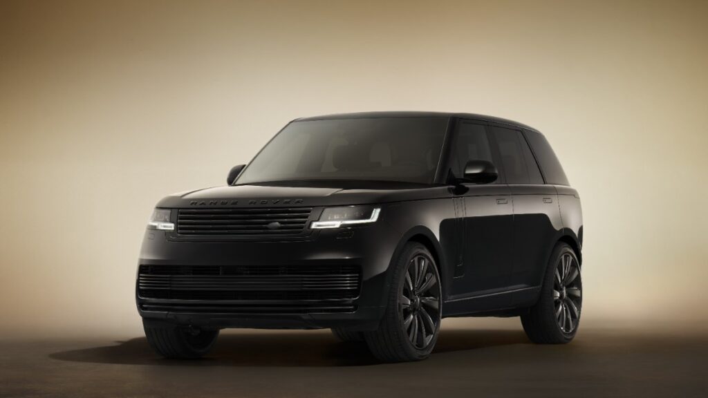 Range Rover SV Black Edition Unveiled