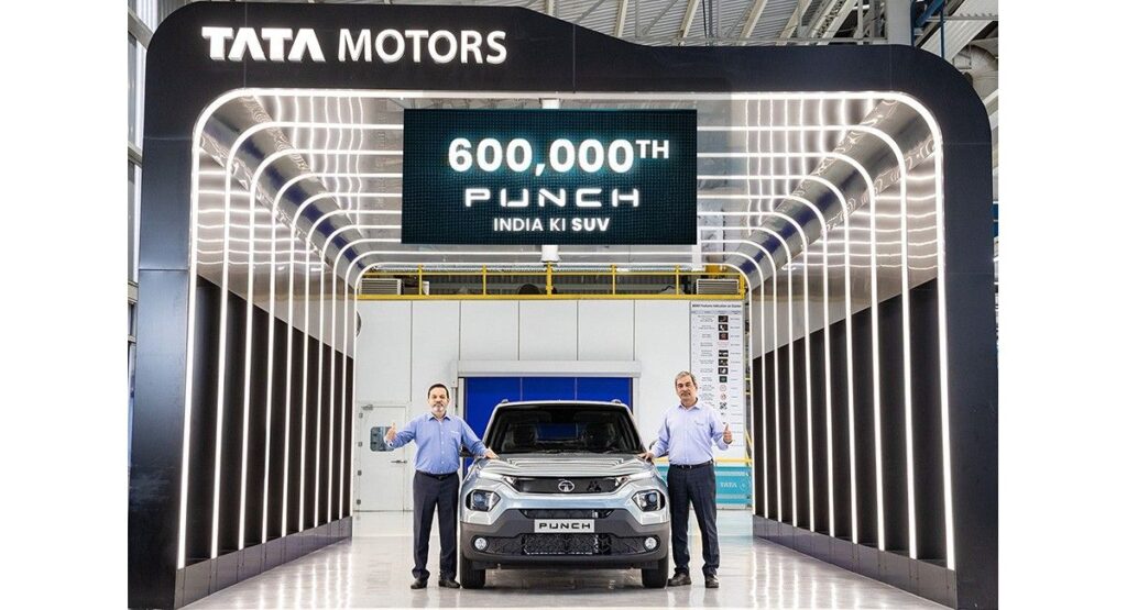 Tata Punch Surpasses 6 Lakh Units Production Milestone in Under 4 Years