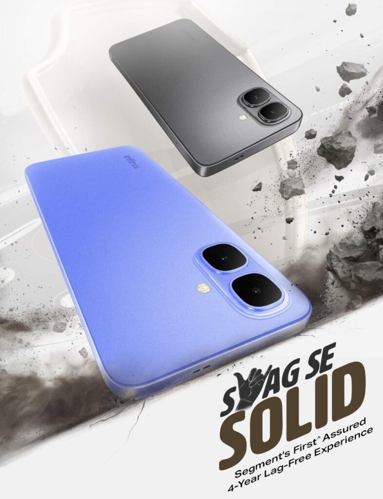 Infinix Smart 10 Launched in India With 6.67″ 120Hz Display, IP64 Rating, and 5000mAh Battery at Rs. 6,799